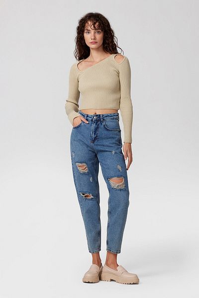 PARKhande Mink Corded Sweater