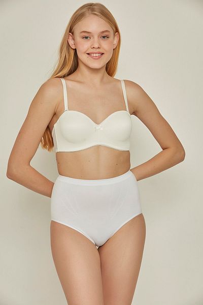 C&City C12016 Seamless Slip Corset White