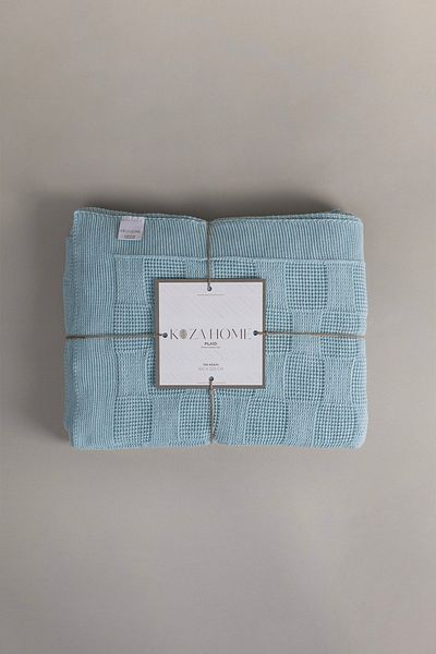 Koza Home Plaid Blue Single Blanket 160x220 15021