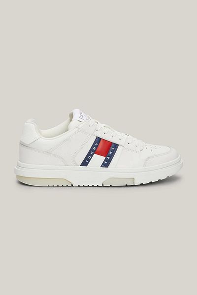 Tommy Hilfiger Tommy Jeans Women's Brooklyn Leather White Sneakers