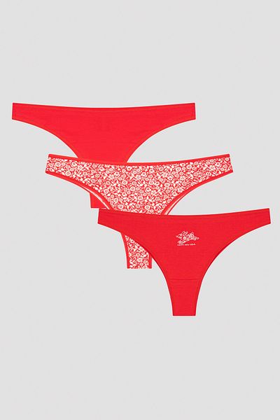 Penti Multicolored 3-Piece Brazilian Panties