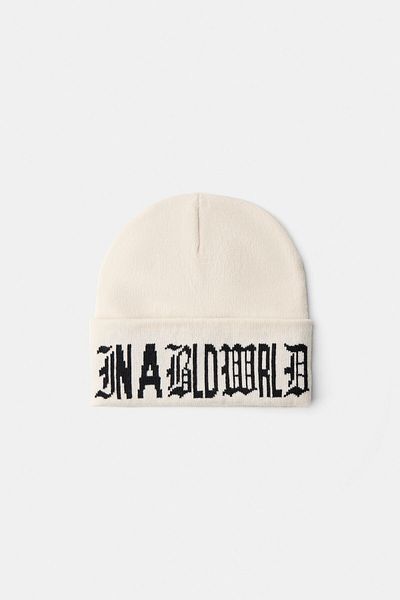Bershka Embroidered Beret
