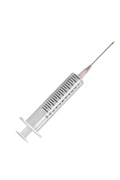 Genject - 10 ML 2 PARÇA PEMBE UZUN İĞNELİ ENJEKTÖR 18G X 38 MM (10 ADET)