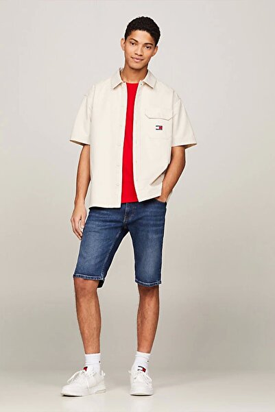 Tommy Hilfiger RONNIE SHORT BH0154 Erkek Denim Şort DM0DM187911BK