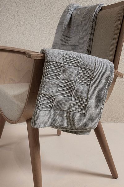 Koza Home Plaid Gray Single Blanket 160x220 15006