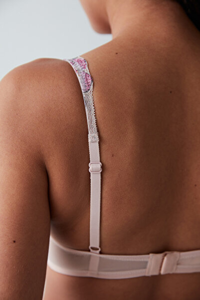 Penti Dreamy Unsupported Glittery Pink Lifting Bra