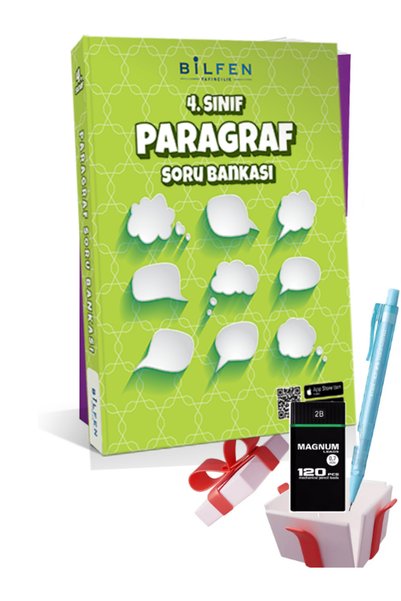 Bilfen Yayıncılık 4. SINIF PARAGRAF SORU BANKASI + Faber Eğitim Seti