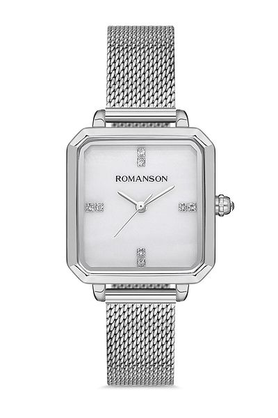 Romanson Rm0B14Llwwms2W Women's Wristwatch