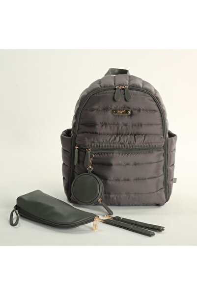 MY Collection Mother Baby Care Backpack - Puff Leather