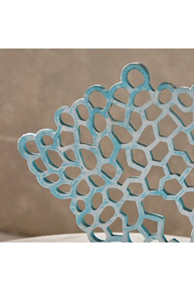 Home Box Splendid Aluminum Tree Table Decor - 36x7.5x30 cm