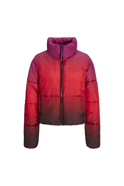JJXX 12258075   Jxiris Fuchsia Puffer Jacket - Otw Sn