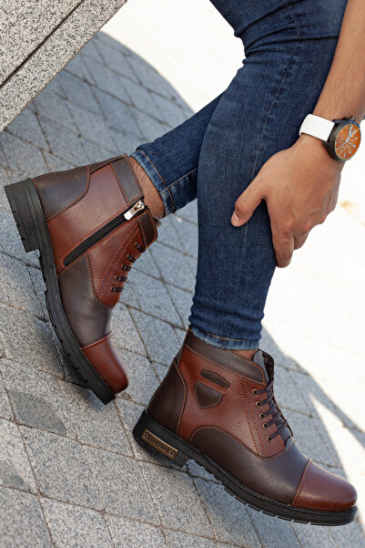 Daxtors D0401 Unisex Ολοκληρωμένες γούνινες χειμερινές μπότες χιονιού με σόλα