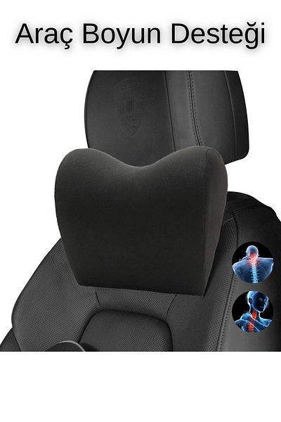 Viscomina Visco Vehicle Auto Neck Support Pillow Γνήσιο ορθοπεδικό μαξιλάρι κεφαλής Visco