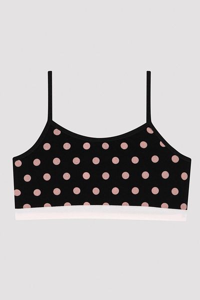 Penti Girl's Dotted 2-Piece Crop Top