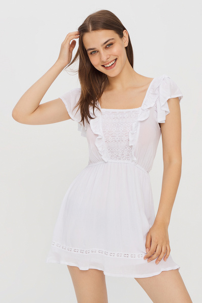 Penti White Nana Dress Pl78K6Dr20Iy-B32