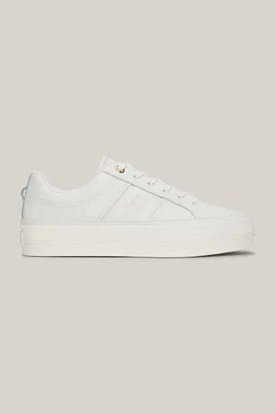 Tommy Hilfiger Essential Vulc Sneaker - Mono Gram Patterned