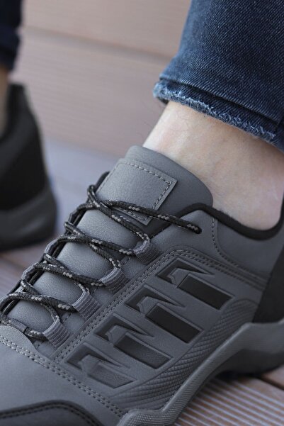 stilfest Trekmax Füme Outdoor Soğuğa&Suya Dayanıklı Kaydırmaz Taban Kışlık Trekking Erkek Kısa Bot