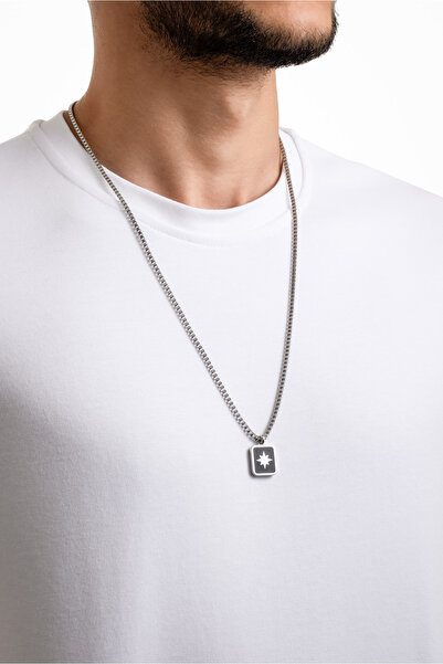So CHIC... Yol Gösterici Çelik Erkek Kolye