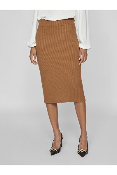 VILA Bleistiftrock Strick-