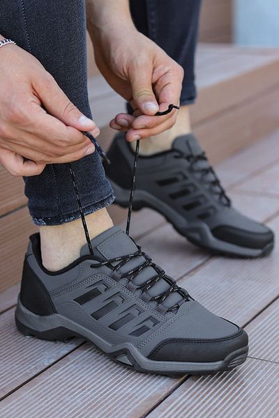 İncim İncim Trekmax Smoked - Ανδρικές κοντές μπότες Trekking για το χειμώνα με αντιολισθητική σόλα, κρύο και αδιάβροχο