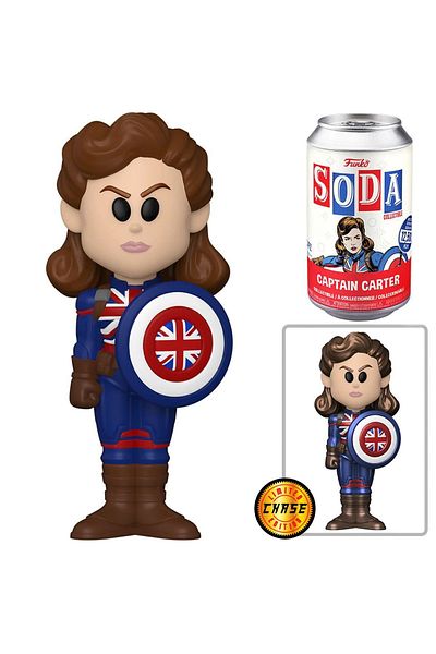 Funko Vinyl SODA: Marvel: What-If? Captain Carter  (IE)