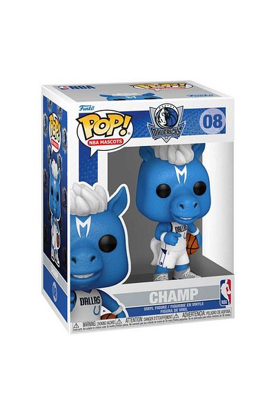 Funko Pop! Basketball: NBA Mascots Dallas Champ Vinyl Figures