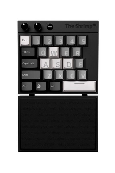 Nordic The Shrimp Monochrome Gaming Keyboard