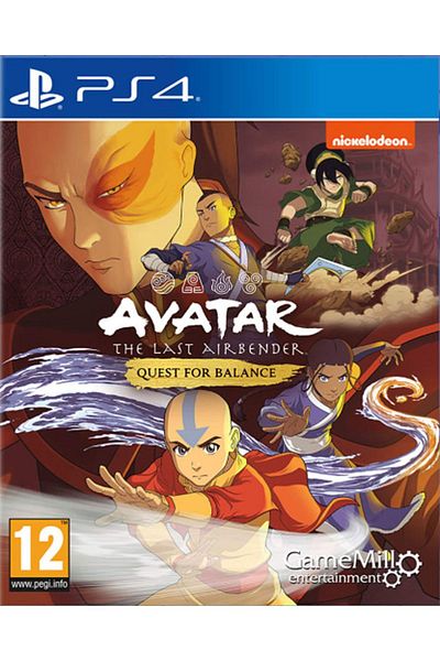 Gamemill Avatar The Last Airbender Quest for Balance PS4