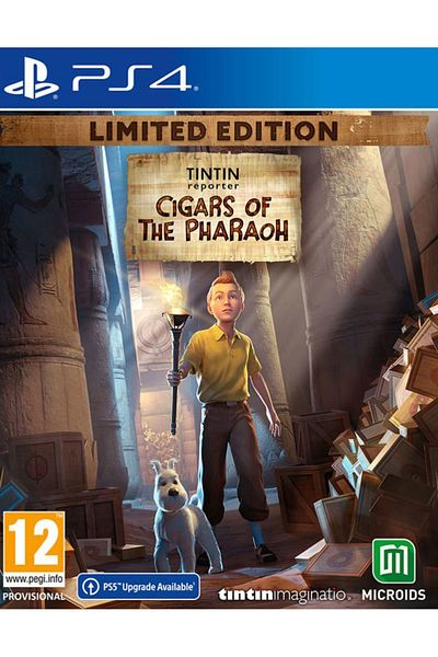 Microids تان تان ريبورتر سيجار الفرعون طبعة محدودة PS4