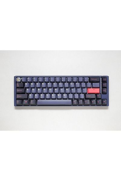 Ducky لوحة مفاتيح الألعاب الميكانيكية One 3 Cosmic Blue SF 65% Cherry Red Key US