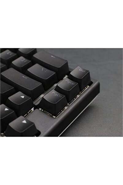 Ducky لوحة مفاتيح الألعاب الميكانيكية Tinker65 Black Extra Crafted AR Layout SF 65% بني كرزي