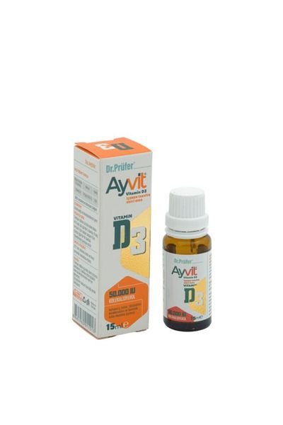 Dr.Prüfer Ayvit D3 Drop 50,000 Pcs 15 ml