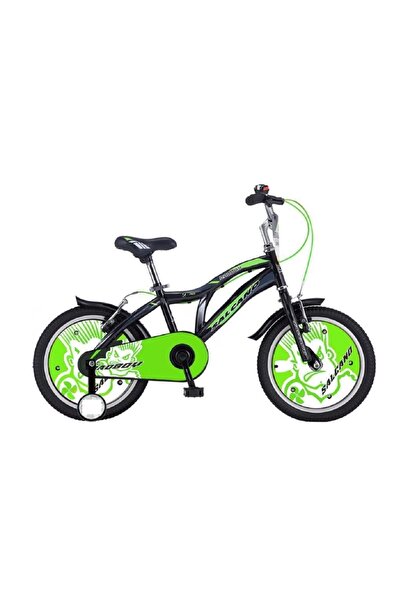Salcano Badboy 16 Jant Çocuk Bisikleti Siyah Yeşil