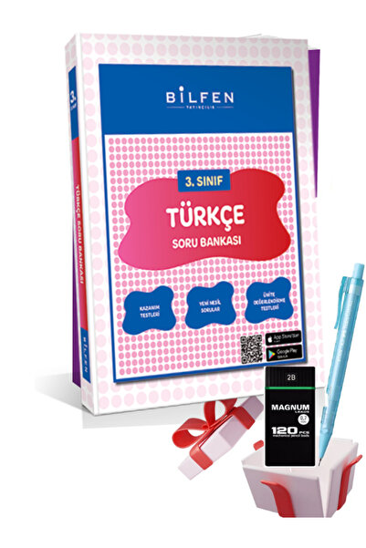 Bilfen Yayıncılık 3. SINIF TÜRKÇE SORU BANKASI + Faber Eğitim Seti