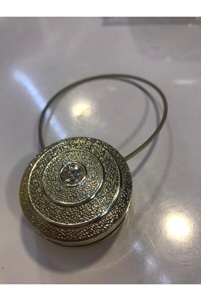 NİVEMESHOME Nivemeshome Κομψή στρογγυλή πέτρινη αγκράφα χρυσής κουρτίνας