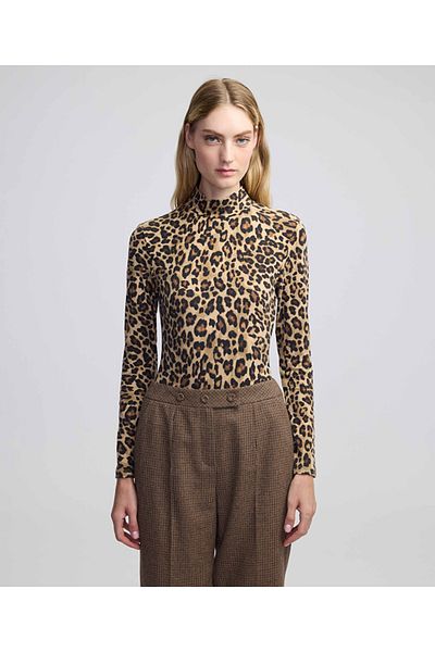 İpekyol Leopard Pattern Bodysuit