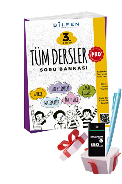 Bilfen Yayıncılık 3. SINIF TÜM DERSLER PRO SORU BANKASI + Faber Eğitim Seti