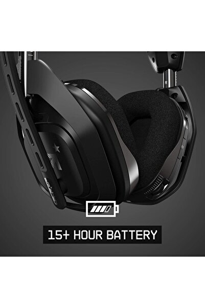 Astro Gaming A50 Wireless + Base Station Gen 4 - For PlayStation® 4, 5, PC - Black/Silver