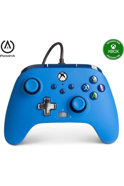 Powera Enhanced Wired Controller Bold Blue (Xbox One)