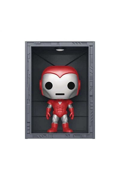 Funko POP Marvel Hall of Armor Iron Man Silver Centurion MT Exc