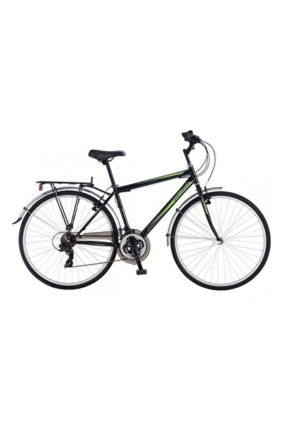 Salcano Üsküp 700 Man VR V Fren 21 Vites 28 Jant Şehir Bisikleti Siyah Sarı Yeşil