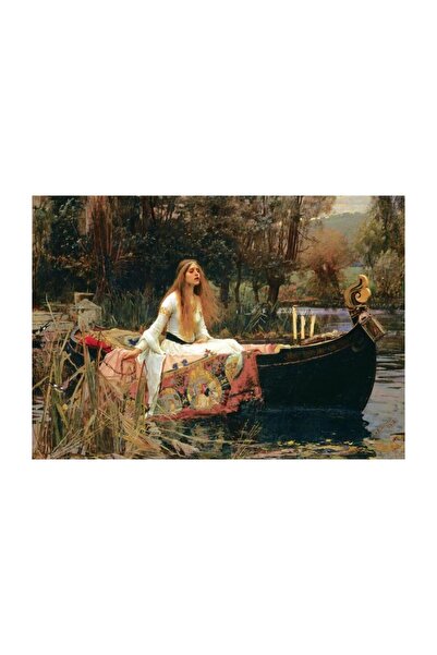 Tıfıl Toys Büyük Tablo Puzzle Shalott Leydisi 2000 Parça Tablo