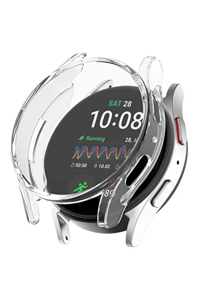 Tagomoon Samsung Galaxy Watch FE ile Uyumlu Kasa Ve Ekran Koruyucu 360 Tam Ko...