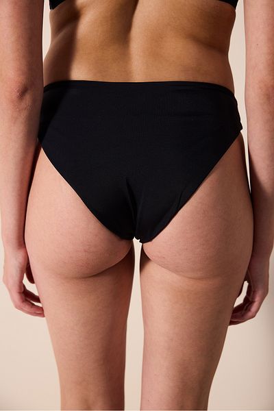 Penti Pearl Side - Schwarzes schwarzes Bikinihöschen
