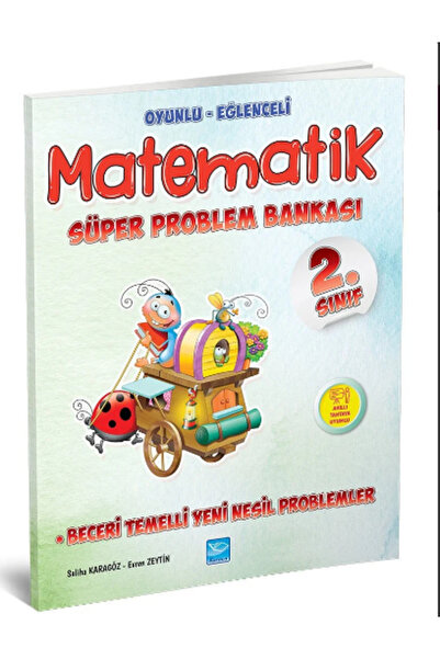 Karaca Eğitim Yayınları 2. Sınıf Oyunlu-eğlenceli Matematik Süper Problem Ban...