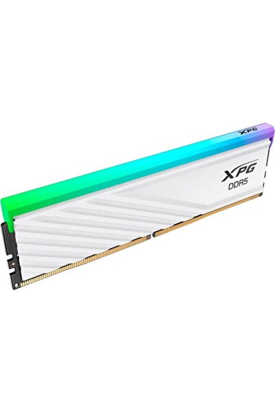 XPG ذاكرة Lancer Blade سعة 64 جيجابايت (32 جيجابايت × 2) DDR5 6000 ميجا هرتز باللون الأبيض RGB