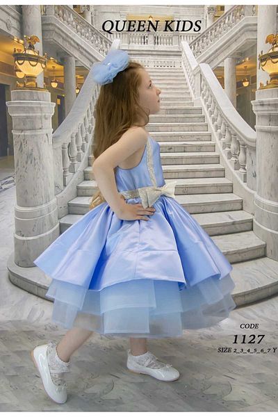 Blue Kids Prom Dresses Styles Prices Trendyol