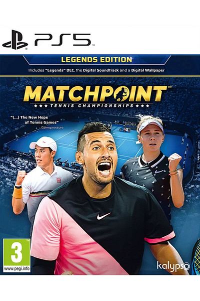KALYPSO Matchpoint Tennis Championships: Legends Edition PS5