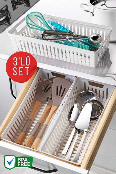 Nandy Home 3 Συρταριέρα Θήκη για μαχαίρια και κουτάλια