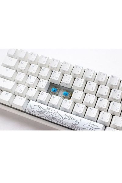 Ducky One 3 SF 65% Pure White Mechanical Gaming Keyboard-Brown Key